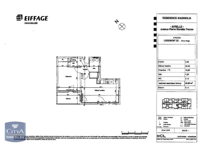 Photo 1 appartement Avrillé