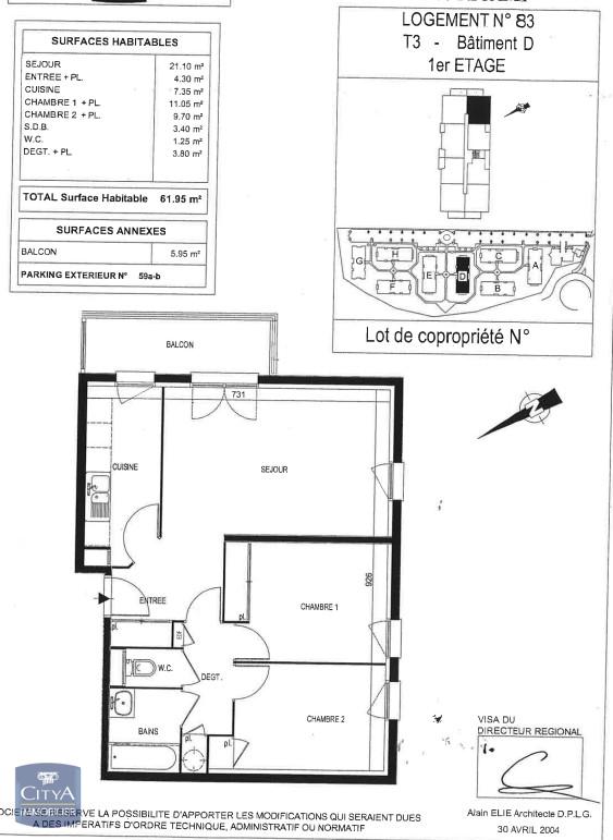 Photo 1 appartement Fécamp