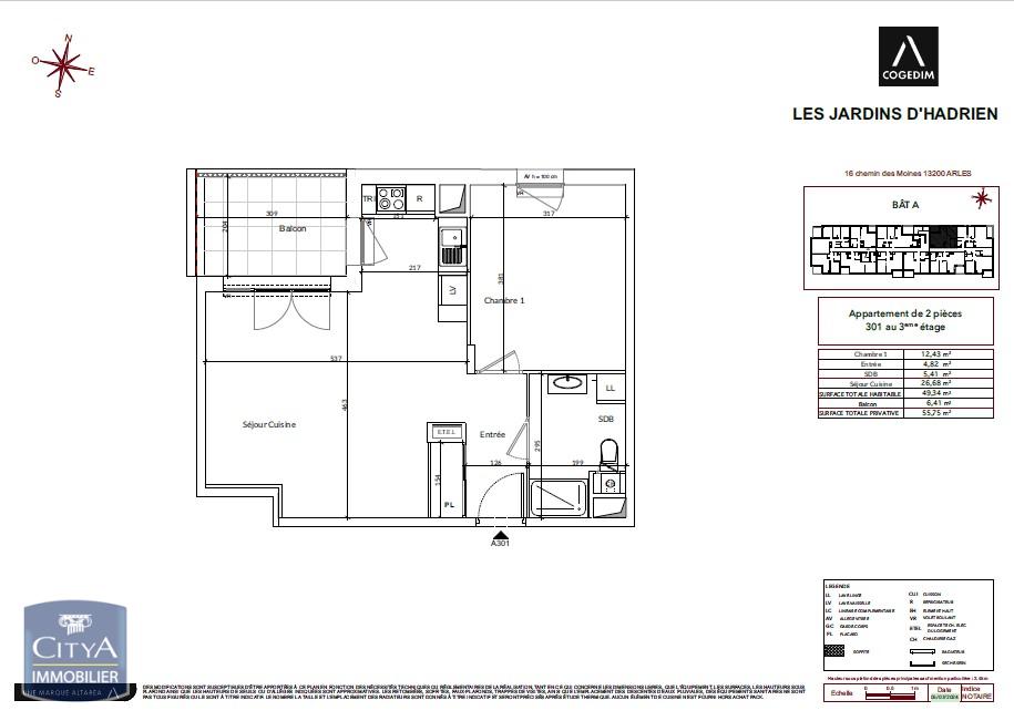 LOCATION P2 ARLES RESIDENCE NEUVE TERRASSE PARKING