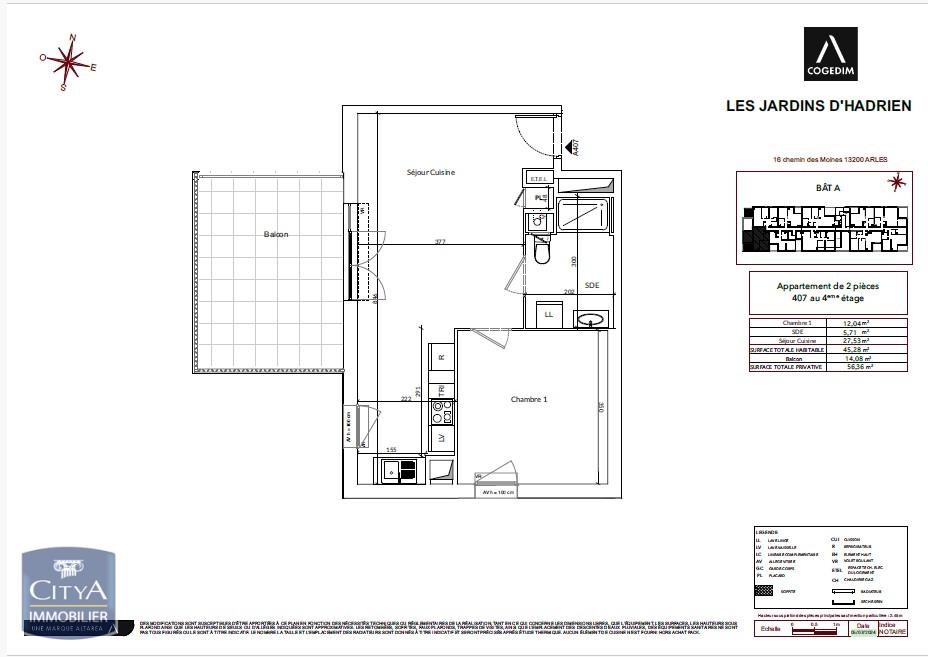 LOCATION P2 ARLES RESIDENCE NEUVE TERRASSE PARKING