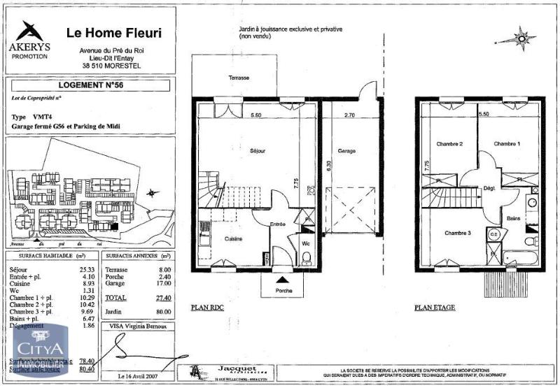 MAISON T4 MORESTEL