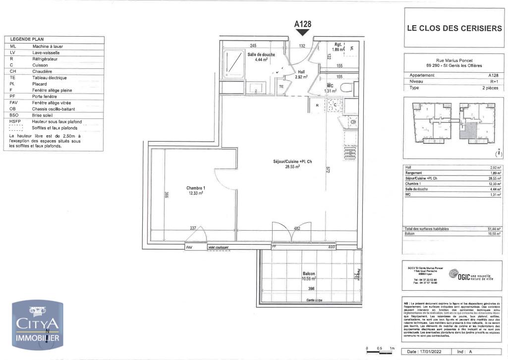 Photo 1 appartement Décines-Charpieu