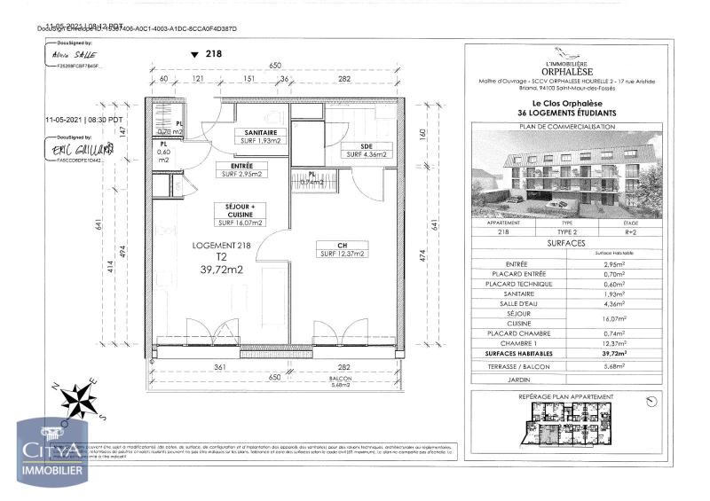 Photo 1 appartement Reims