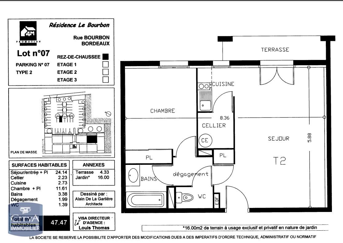 Photo 5 appartement Bordeaux