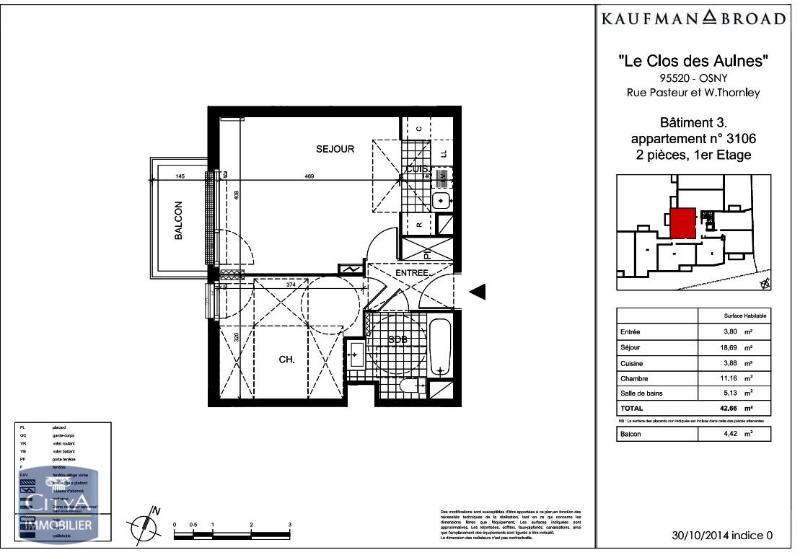 Photo 1 appartement Osny